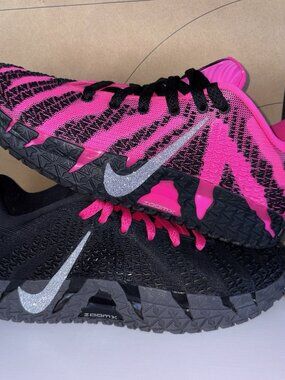 NEW Nike By You Ja 3 Mismatch Pink Black Jewel IO7565-900 Men Sz 7.5, Women’s 9 NEW Nike Ja 3 ID Nike By You Mismatch Blue Pink IO7565-900  main image 2